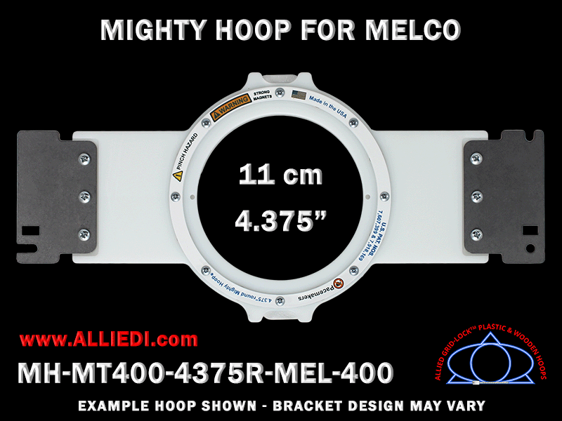 Mighty Hoops (Magnetic) for Melco 400 mm Arm Spacing