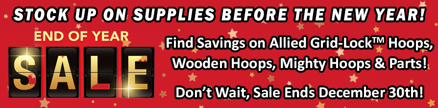 Allied Hoops End of Year Sale - Stock Up in 2024!